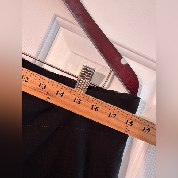 MAEVE Colette 33 Magic Fabric Wide Leg Crop Black Pull On Waist Leg Zip Adaptive - Picture 8 of 17